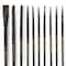 Necessities™ Brown Synthetic Watercolor 10 Piece Brush Set by Artist's Loft®